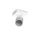 Applique orientable blanche GU10 x1