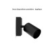 Applique orientable noir GU10 x1