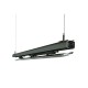 Linéaire LED sur rail Noir 1500mm 45/50/55/60W 4000K - Garantie 5 ans