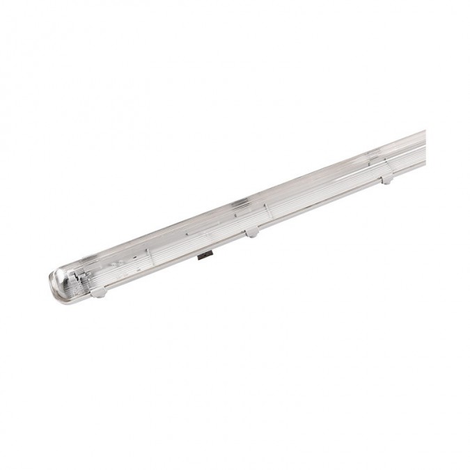 Réglette étanche pour Tube(s) LED T8 600mm (Phase / Neutre même côté)
