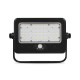 Projecteur LED Solaire avec Détecteur 10W 4000K IP44 Chargeur USB