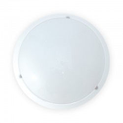 Plafonnier LED RONDO - 18W Ø300 mm (détecteur en option) - Vue face