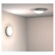 Plafonnier LED Hublot rond Détecteur RF 30W Ø300mm 4000K IP65