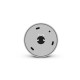 Support de Spot Saillie GU10 (sans ampoule) Cylindre Blanc