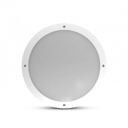 Plafonnier LED Hublot rond 30W Ø300mm 3000K IP65 Détecteur RF