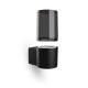 Applique Murale Cylindrique Noir E27 x1