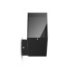 Applique Murale Rectangulaire Noir E27 x1