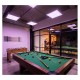 Dalle LED Blanc 595x595 36W RGB Télécommande RF
