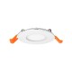 Plafonnier LED Blanc Ø85 3W 3000K