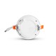 Plafonnier LED Blanc Ø120 6W 6000K