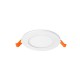 Plafonnier LED Blanc Ø120 6W 3000K