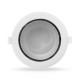 Downlight LED Blanc/Argenté rond Basse Luminance Ø150mm 15W 6000K