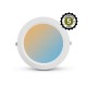 Plafonnier LED fixe blanc rond 25-30W CCT - Garantie 5 ans