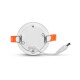 Plafonnier LED Blanc Ø90 3W 4000K - Garantie 5 ans