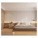 Plafonnier LED Blanc Ø90 3W 3000K - Garantie 5 ans