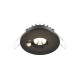 Spot LED CCT BBC 6W 2700/3000/4000K Gradable noir Détecteur - Garantie 5 ans