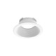 Collerette basse luminance blanc pour downlight CYNIUS 9W-10W