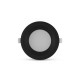 Collerette incurvée noir pour downlight CYNIUS 9W-10W