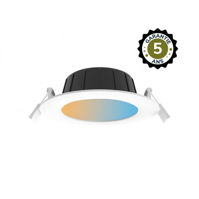 Downlight LED CCT DALI2/PUSH BBC 10W 3000/4000/6500K - Garantie 5 ans