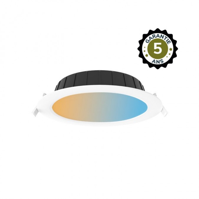Downlight LED CCT DALI2/PUSH BBC 21W 3000/4000/6500K - Garantie 5 ans