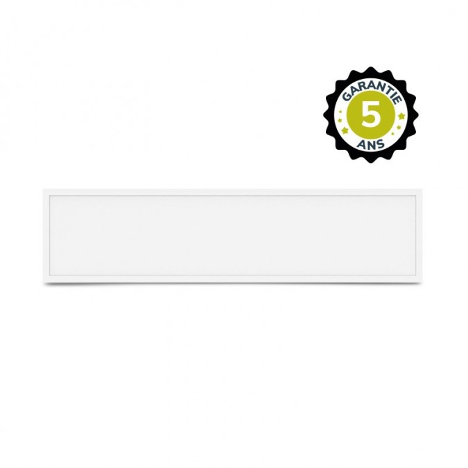 Dalle LED Blanc 295 x 1195 mm 28W 4000K - Garantie 5 ans