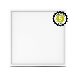Dalle LED Blanc Backlit 595 x 595 mm 20W 4000K 180 lm/W - Garantie 5 ans
