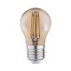 Ampoule LED E27 4W COB Filament G45 Golden