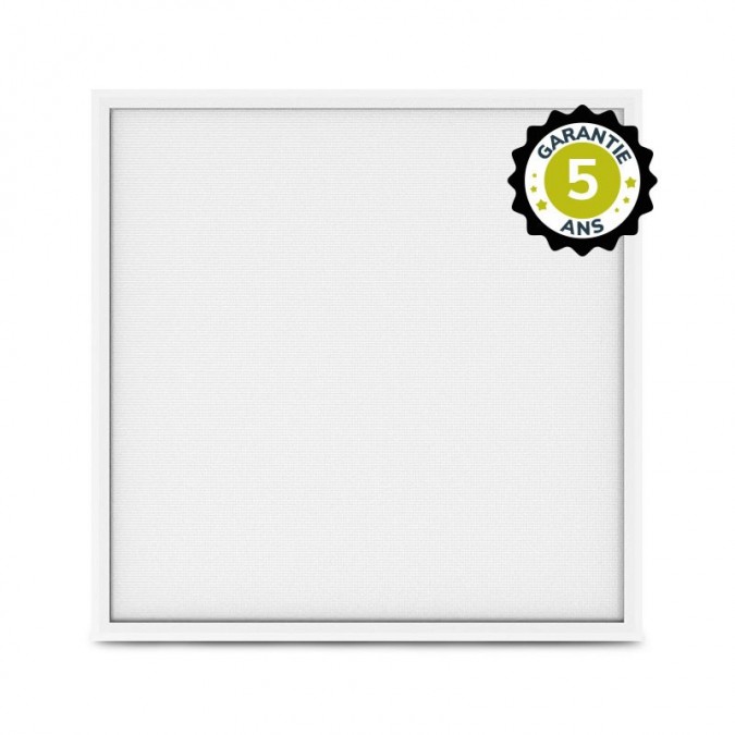 Dalle LED Backlit 595x595 25W Blanc 4000K Prismatique - Garantie 5 ans