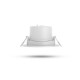 Downlight LED CCT BBC 8W 2700/3000/4000K Gradable blanc Détecteur