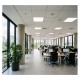 Dalle LED Blanc PMMA 595x595 28W 4000K Prismatique - Garantie 5 ans