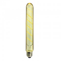 Ampoule LED E27 Tube 4W COB Filament ST30 Golden