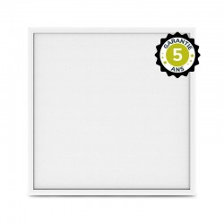 Dalle LED Backlit 595 x 595 mm 20W blanc 3000K 170 lm/W Prismatique - Garantie 5 ans