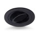 Support de spot rond orientable Ø92mm - Noir