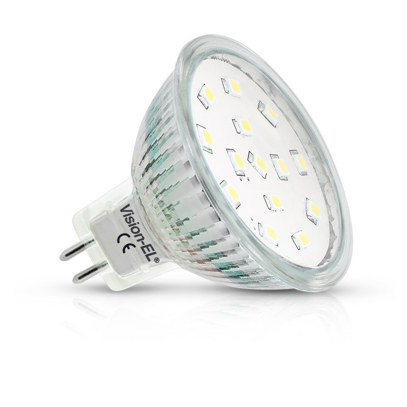 Ampoule LED GU5.3 - 4W SMD Dichroïque Miidex Lighting®