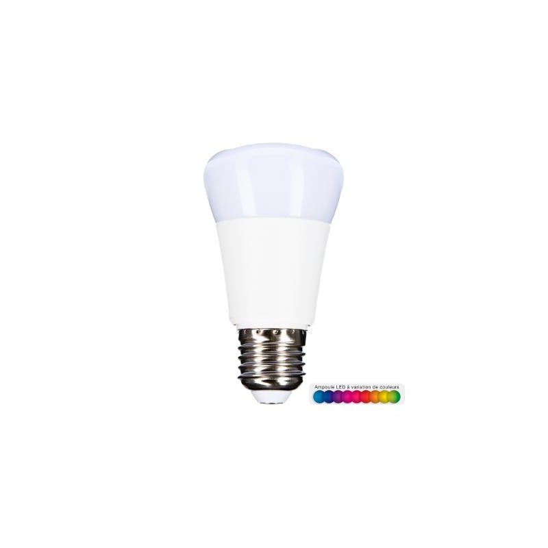 Lampe LED multicolore avec télécommande - Dimmable - Couleurs