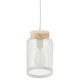 Suspension Zely en métal & bois H24,5