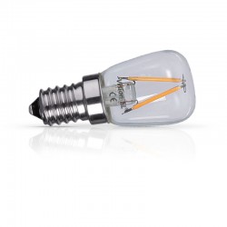 Ampoule LED Filament E14 2W Frigo/Hotte - Vue côté