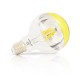 Ampoule LED E27 Globe 6W G95 Calotte dorée - Vue 3/4