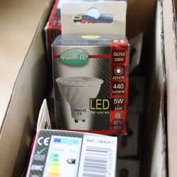 Ampoule LED GU10 5W COB 38°