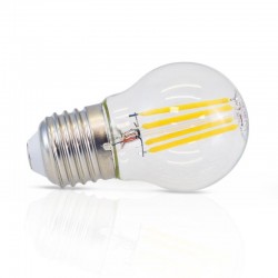Ampoule LED E27 4W COB Filament G45 (Dimmable)