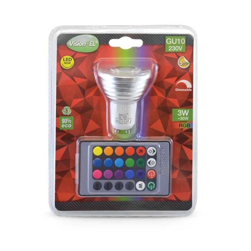 Ampoule LED GU10 7W 38° (Dimmable .  Boutique Officielle Miidex Lighting®