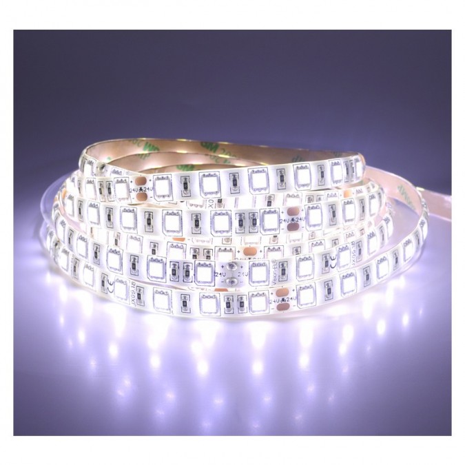 Ruban LED 4,8 Watts /m Blanc - Rou.  Boutique Officielle Miidex Lighting®