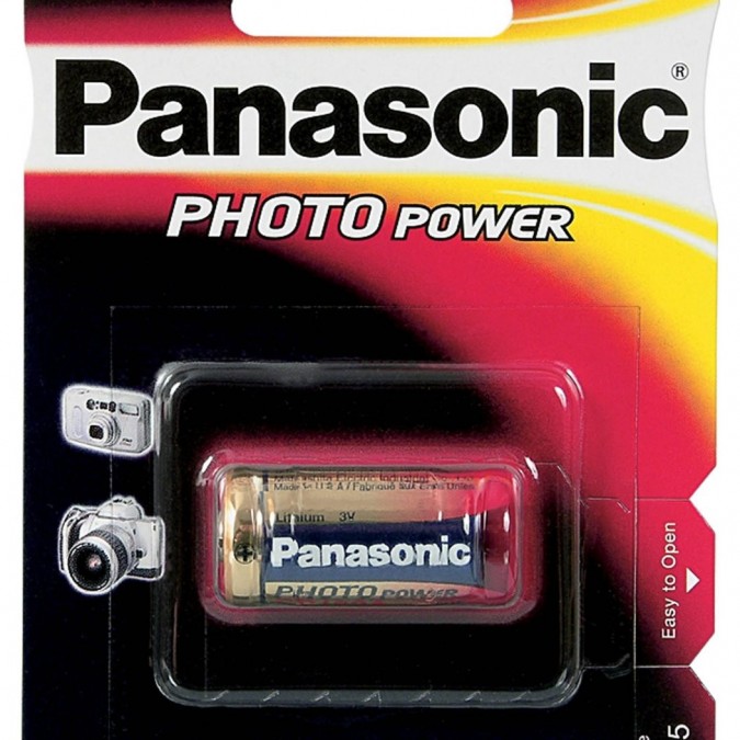 Pile CR 123A Panasonic | Boutique Officielle Lumitorch®