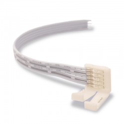 Connecteur jonction à câble ruban LED RGBW 12V/24V 12 mm