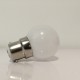 Lot de 3 ampoules LED B22 1W Blanc Chaud Incassables (équivalence 15W) pour Guirlande Extérieure
