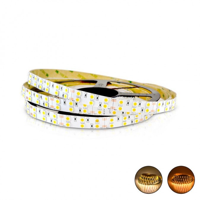 Ruban LED 12 Watts /m Blanc - Rouleau 5M 12V - Températures